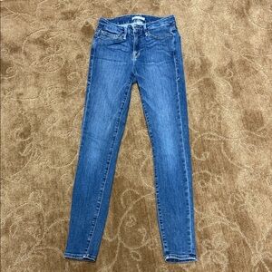 Good American Blue Skinny Jeans